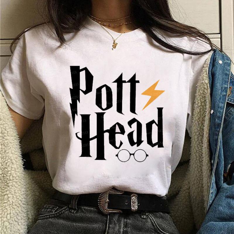 New Women Tshirt Comics Design Feather Print Oversized T Shirt Harajuku Kawaii Clothes Female Short Sleeve Unisex Top Tees