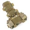 MK2 Tactical Helmet Battery Pack, Nylon Counterweight Expansion Accessory Pouch for FAST Helmet Airsoft Wargame