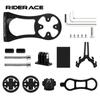 Bicycle Computer Holder Bike Headlight Mount Computer Bracket For Garmin Bryton GPS GoPro Sport Cam Flashlight Holder Heart Rate