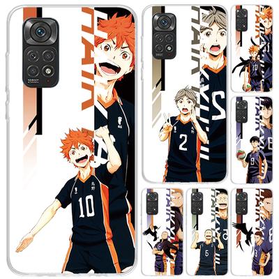 Чехол для телефона Haikyuu Oya School Volleyball для Xiaomi Redmi Note 15 14 14S 13 12S 12 Pro 11S 11 Plus 11T 11E 10S Мягкий Funda