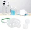 10PCS 50ml Travel Bottle Set Flip Cap Leakproof Travel Bottle Refillable Liquid Bottle  For Airline