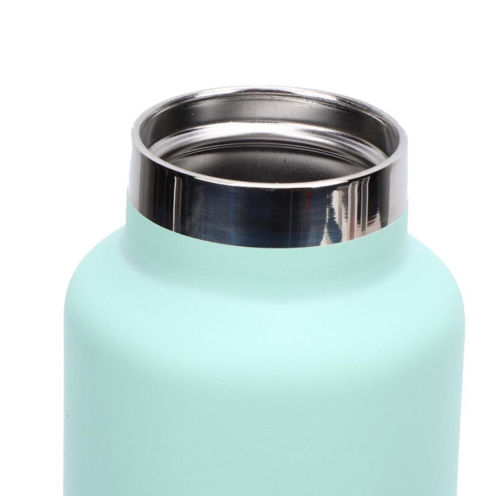 Orange Vacuum Insulated Bottle 30x7.5cm Stainless Steel Water Bottle For Gym