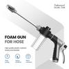 Foam Sprayer Hose Nozzle High Pressure Adjustable Soap Bottle for Car Wash Garden Cleaning Pet Bath