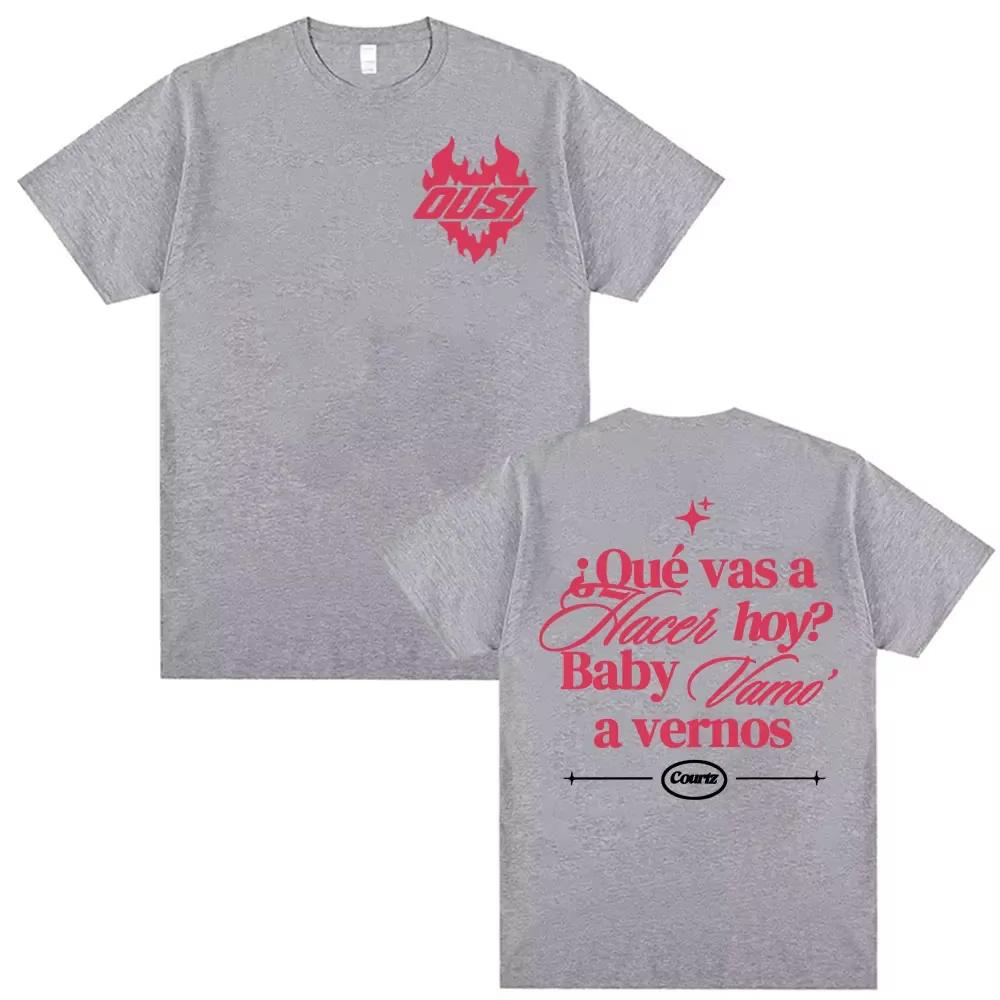 Omar Courtz Primera Musa Album Printed Tee Shirt Men Women Harajuku High Street Hip Hop Classic Summer Cotton Tshirt