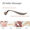3D массажные ролики для красоты, устройство для похудения лица, подбородок, шея, подтяжка кожи, лифтинг-массажер против морщин, инструменты для красоты лица