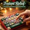 Students Focusing Aid 26-Key Keyboard Fidget Toy, Cartoon Christmas Push Bubble Keyboard, Relaxing Fingertip Toy Stress Relief Mini for Backpack Purse