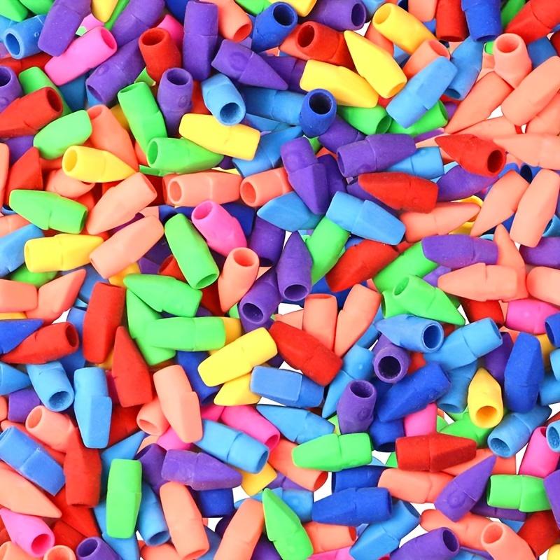 50pcs, Erasers for Pencils, Pencil Top Erasers, Eraser Caps,Topper Erasers, Perfect for Kids School and Office Supplies