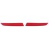 1 Pair Rear Bumper Reflector 63147318556 Red Housing Strong Retroreflection Fit For 5‑Series F10 LCI