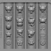 3D рельефные силиконовые формы для нейл-арта, дизайн с мультяшным животным, кошкой, DIY украшения для ногтей, прозрачный шаблон для маникюра