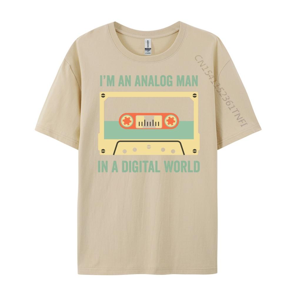 I M An Analog Man In A Digital World Cassette Plus Size Men Clothing Mens Clothing Deals Oversized Vintage