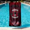 Go Ahead Eagles Print Beach Towel Design, Soft, Lightweight. for Home Bathroom, Spa, Pool, Yoga, Surfing, Camping, Gift for Family, Friend