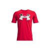 Big Logo Print Sports Casual Crew Neck Short Sleeve T-Shirt Men Tops Red 1370520-600