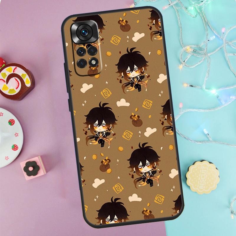 Genshin Impact Case For Xiaomi Redmi Note 14 13 9 10 11 12 Pro 9S 10S 11S 12S Redmi 13C 10C 12C 14C Cover