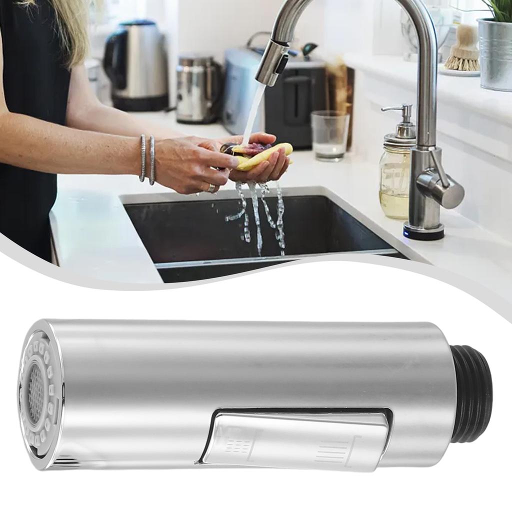 Sprinkler Head Black Faucet Sprayer Head Compatible With Standard Taps Easy Installation Effortless Replacement