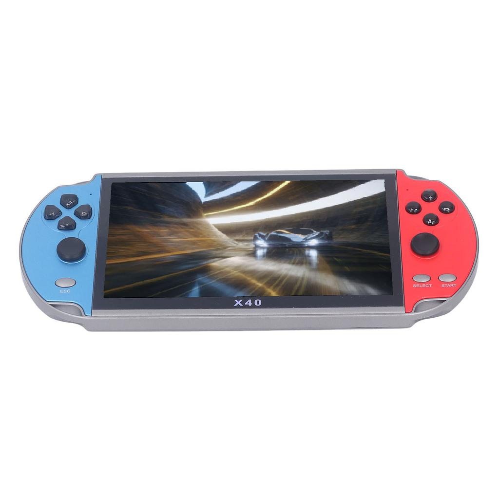 7,1-дюймовая портативная игровая консоль с HD-выходом, 16 ГБ, двойным джойстиком, 3000 мАч, перезаряжаемая портативная видеоигра
