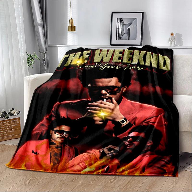 3D THE WEEKND,XO Альтернативный R&B Эйбел Тесфайе Фланелевое одеяло, Мягкое плед для дома Спальни Кровати Дивана Покрытие для путешествий Подарок ребенку