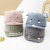 Soft Brim Baby Baseball Hat Cute Animal Kids Sun Hats Sunshade Cartoon Infant Peaked Cap  Girls