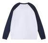 Унисекс Толстовка-футболка с длинным рукавом Color-Block, 260 г Чистый хлопок, Высококачественная заплатка, Круглый вырез