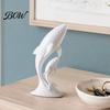 Whale Art for Nursery Decor 3D Printed Ornaments, Mother And Child Figurines, Modern Minimalist Double Sculpture Home Office Decorative Figurine