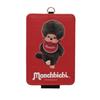 Gransank Monchhichi Pass Case IC Card Character Commuter Holder Window Strap Commuting Schooling Ladies Men Gift Red