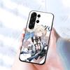 Милый Чехол для Телефона Cartethyia Wuthering Waves Для Samsung S26 S25 S24 FE S23 S22 S21 Plus S20 Ultra Note20Ultra Черная Стеклянная Крышка