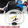 Multifunctional Petrol Pump for Liquid Vacuum Cleaner Hand Pump Transfer Fuel Pump Metal Hose Clamp Leakproof Oil Water Diesel