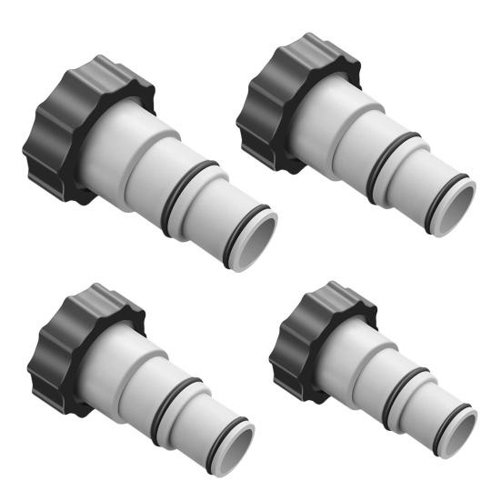 1 комплект, сменный адаптер для шланга, многоразовый соединитель для шланга для бассейна, прочный резьбовой соединительный насос, детали для бассейна