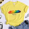 Fun Baguette Faguette LGBT Tshirts Women Men Short Sleeve Lesbian Bisexual Streetwear Fashion Crewneck GAY Trend Tshirts
