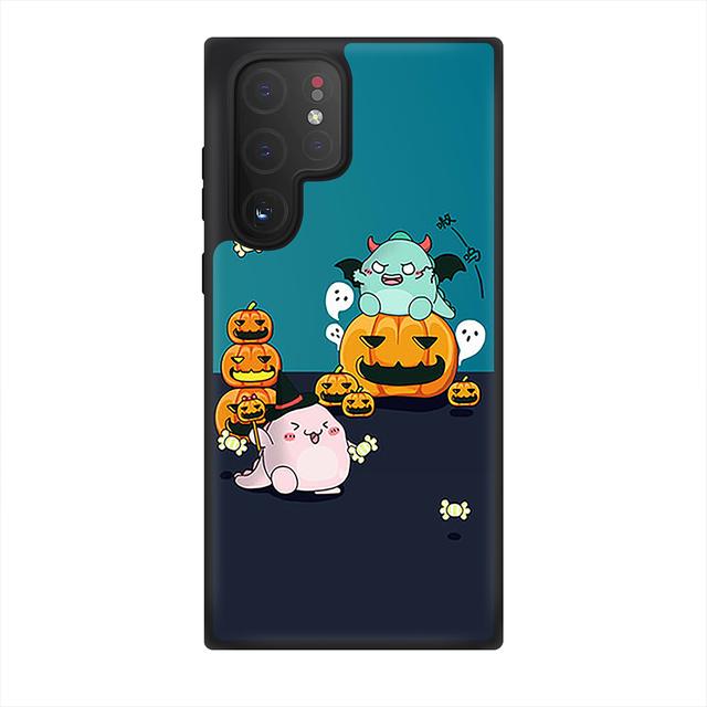 Чехол для телефона на Хэллоуин для Samsung Galaxy S10 S20 S21 S22 Fe Plus Ultra Note 10 Lite A10 A20 A30 A52 A71 A72, чехлы с тыквой