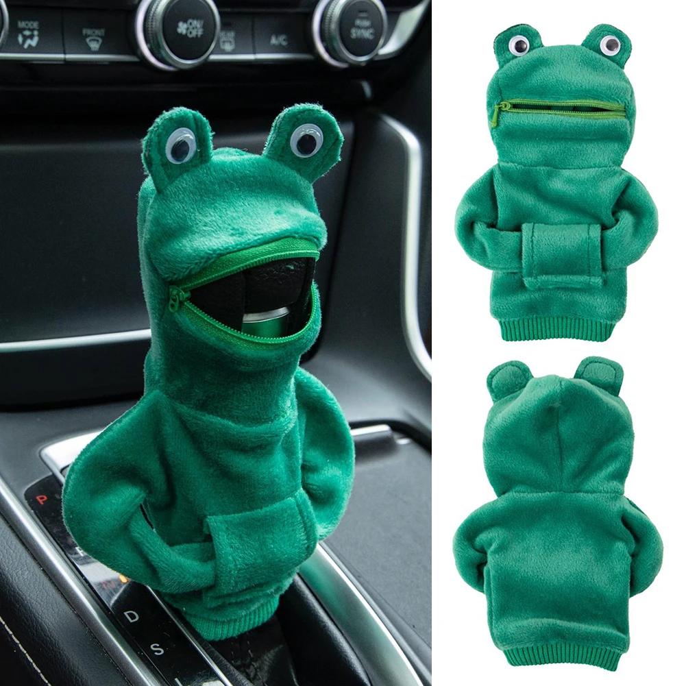 Толстовка с капюшоном автомобильный чехол для рычага переключения передач модный рычаг переключения передач милый мультяшный рычаг переключения передач декоративный чехол для толстовки автомобильный интерьер