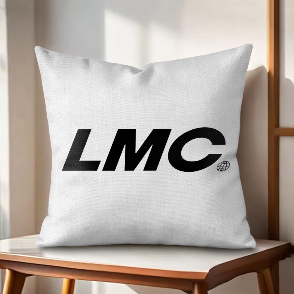 Classic Korea Brand LLMC Cushion Cover Natural Linen Organic Fabric DoubleSided Printing Couch Pillow Covers Home Decor
