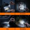 SupFire Portable Rechargeable Zoom LED Flashlight