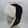 Windproof Winter Bomber Hats Ear Protection Warm Snow Cap OutdoorsThick Balaclava  for Men