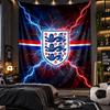 Wall Hanging Tapestry England Football Print Cloth for Living Room Bedroom Home Decor