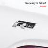 2025 Hot R logo Emblem Car Metal Body Tail Trunk Sticker Accessories For Volkswagen Tiguan Bora POLO PASSAT CC Touran GOLF Jetta zh2