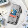 Vintage Space Print Long Wallet Multi Card Holder Casual Purse for Daily Use