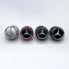 WVWGI1 For Mercedes Benz New 4Pcs 75mm Car Styling Wheel Center Cap Hub Covers Badge Car Accessories For Mercedes Benz AMG C63 C43 E53