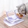 Non-Slip Double Cat Bowl Dog Dishes with Stand Pet Feeding Water Bowl for Cats Dogs Food Bowls Feeder Product Supplies