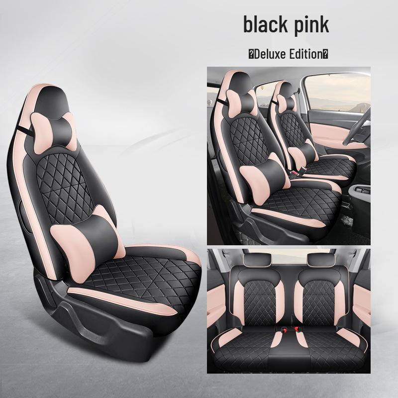 Leapmotor T03 Universal Leather Car Seat Cushion Set - All-Season Fit