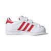 Hello Kitty X Adidas Superstar J Allover Debossed Bows Kids Sneakers White Cloud-White Vivid-Red GV8865