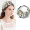 Thin Flower Pattern Headband Multicolor Lace Headwear Fashion Embroidered Headscarf  Summer