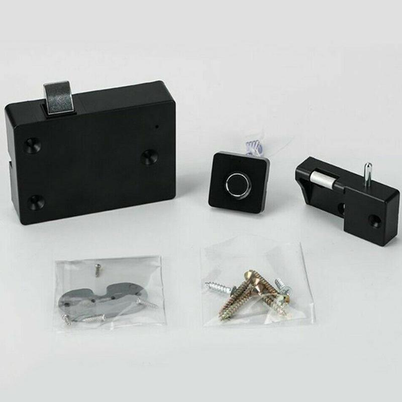 Smart Fingerprint Drawer Lock No Keys Anti-theft Cabinet Locker for Home Office Drawer Box
