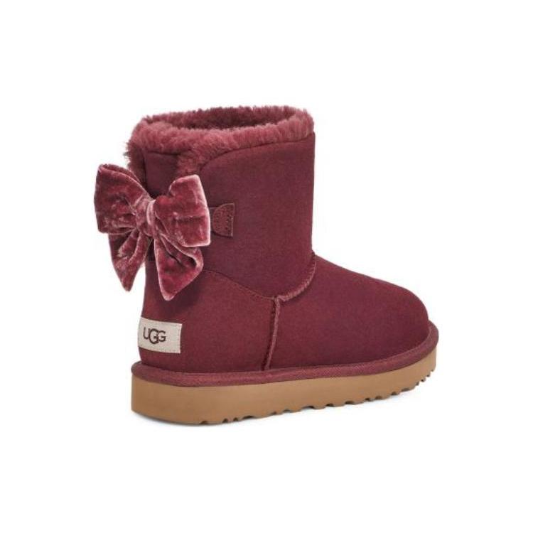 UGG Mini Bailey Bow Boots 'Wild Grape' Women's 1138172-WGRP