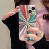 Красочный Радужный Звезды Блестки Чехол Для Телефона Для iPhone 15 16 Pro Max 17 13 11 12 14 Plus IMD Силиконовый Ударопрочный Задний Чехол-Оболочка