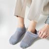Мужские однотонные короткие носки из чистого хлопка, Повседневные хлопковые носки, Носки-лодочки, Неприятно пахнущие и впитывающие пот, Невидимые носки для весны и лета