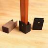 Mute Anti-Slip Waterproof Chair Feet Riser Furniture Risers Table Leg Pad With Screw Clamp