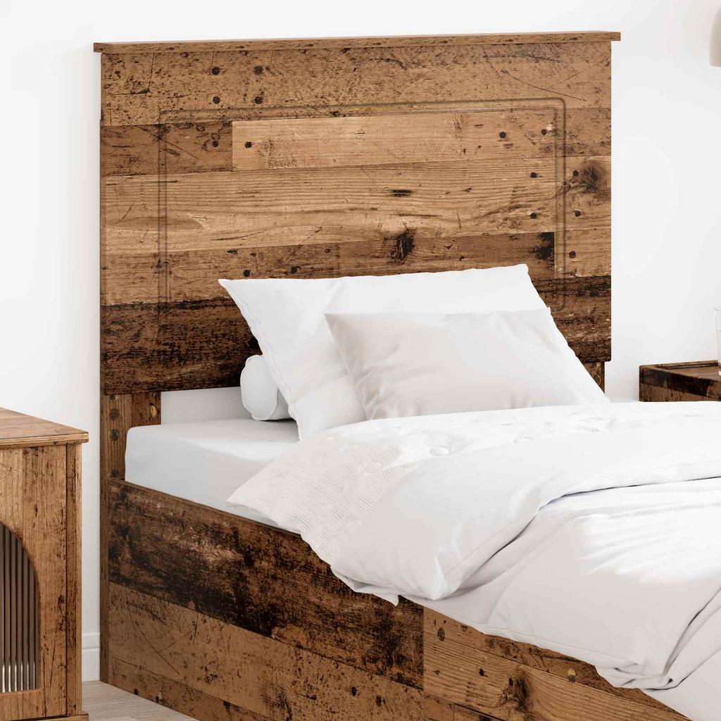 Headboard Reclaimed Wood 100 cm Particleboard