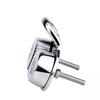 Marine Grade 316 Stainless Steel Rope Clamp Quick Chain Stopper Cord Fastener for Boat Yacht Accessories