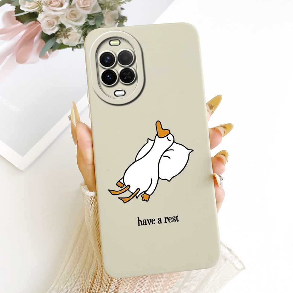 For Huawei nova 15 5G PSN-AL00 Case Cute Panda Rabbit Silicone Full Protcetion Cover For Huawei nova15 Nova 15 6.7" Bumper Shell