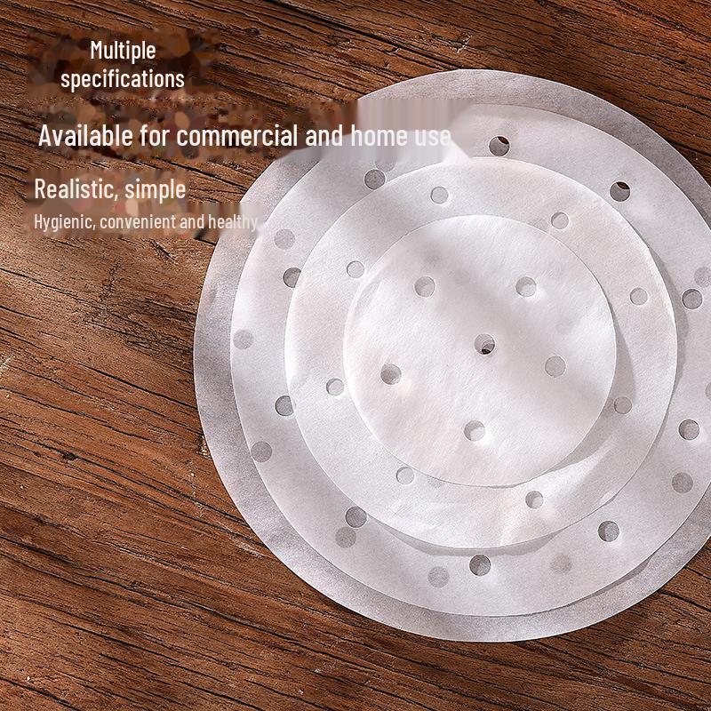 Non-Stick Baking Paper for Household Use - Ideal for Pizza, Cakes, Oven, BBQ, and Steamed Buns